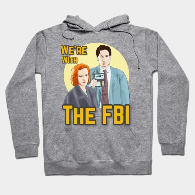 X Files we re with the FBI by Mimie Hoodie by Mimie20